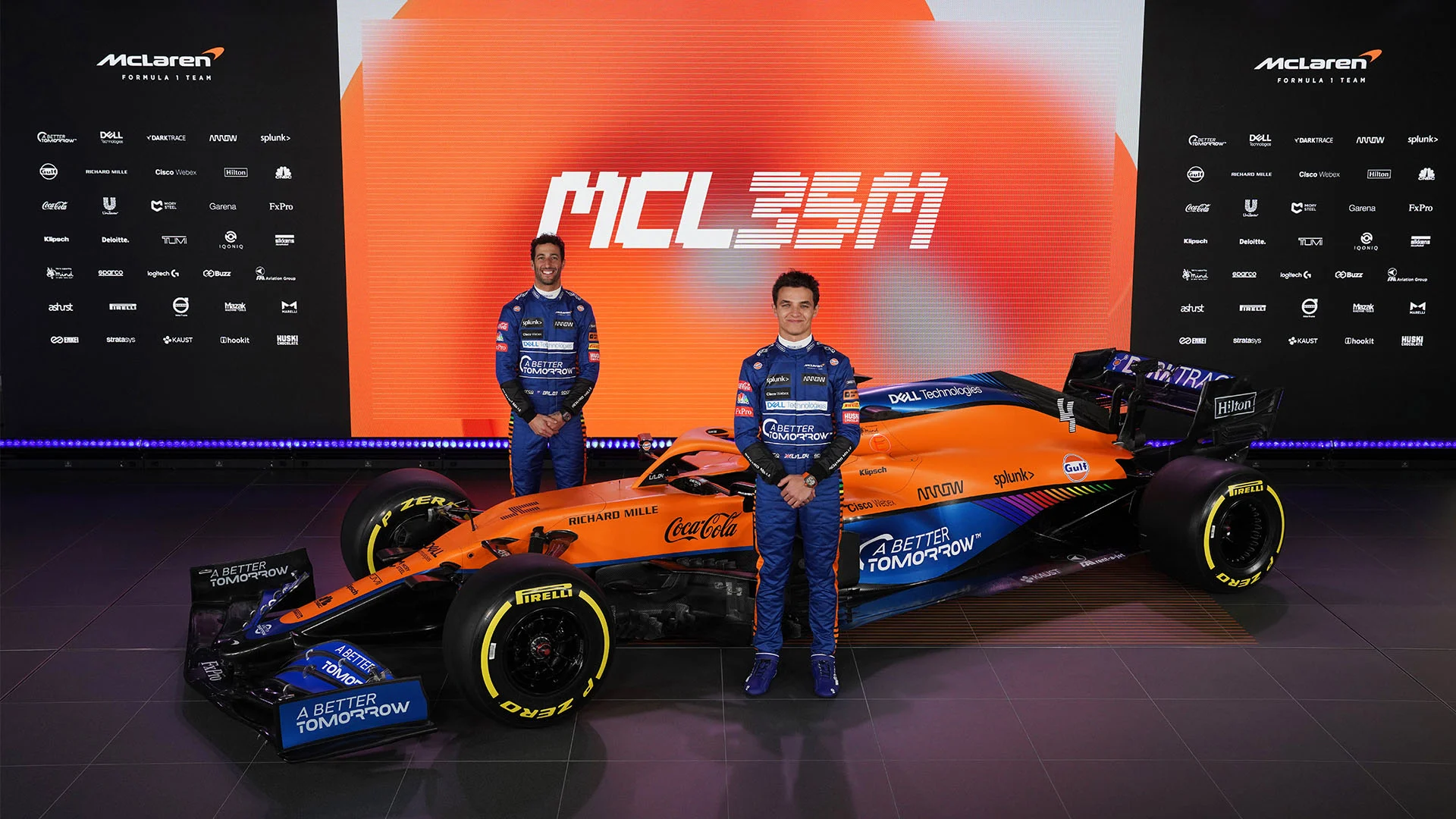 McLaren 2021 F1 car launch: McLaren unveil Mercedes-engined MCL35M